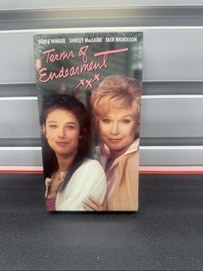 NEW SEALED Terms of Endearment VHS Tape - Pink & Cream Cover